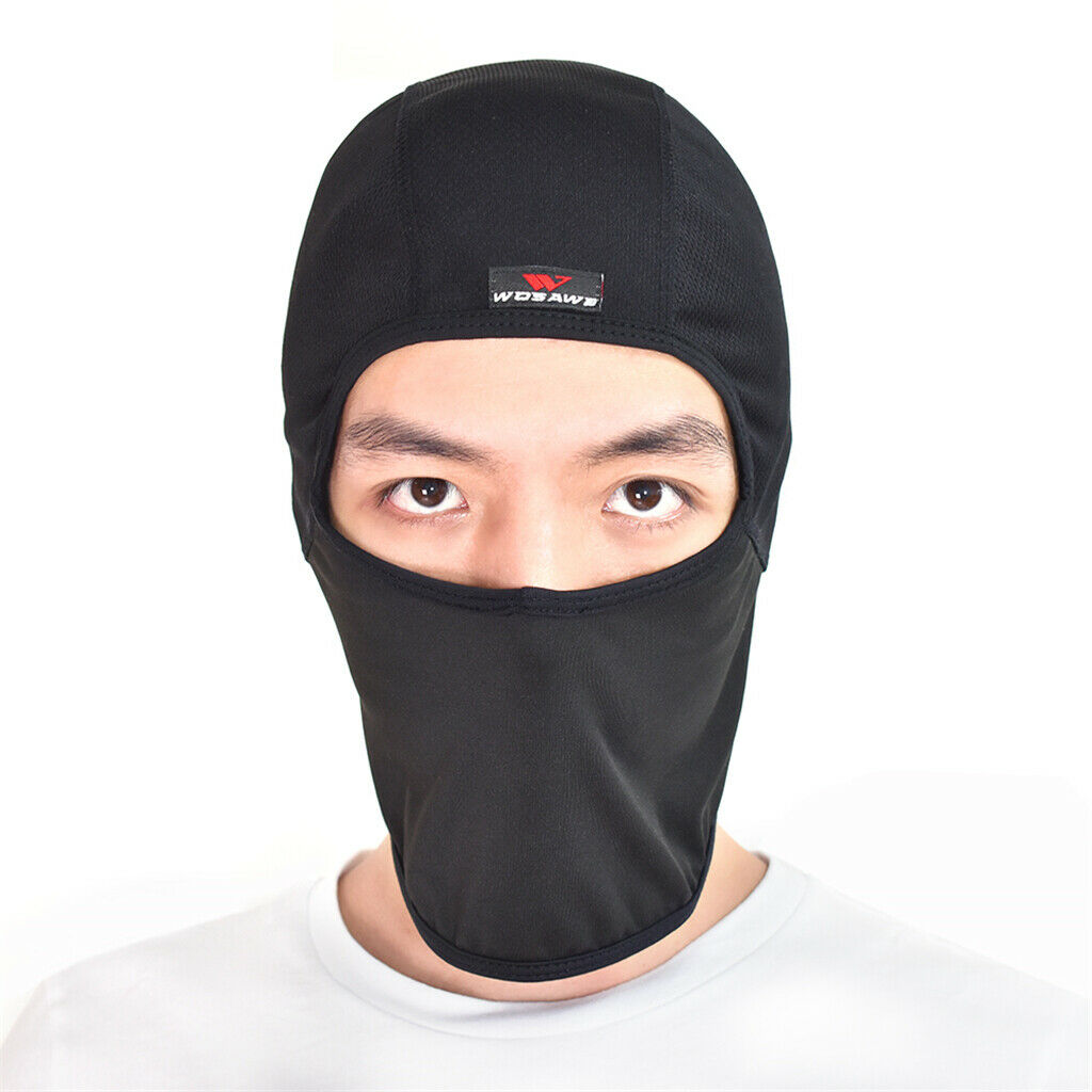 Cycling   Motorcycle Bike Helmet Inner   Full Face Hat for Running Sport