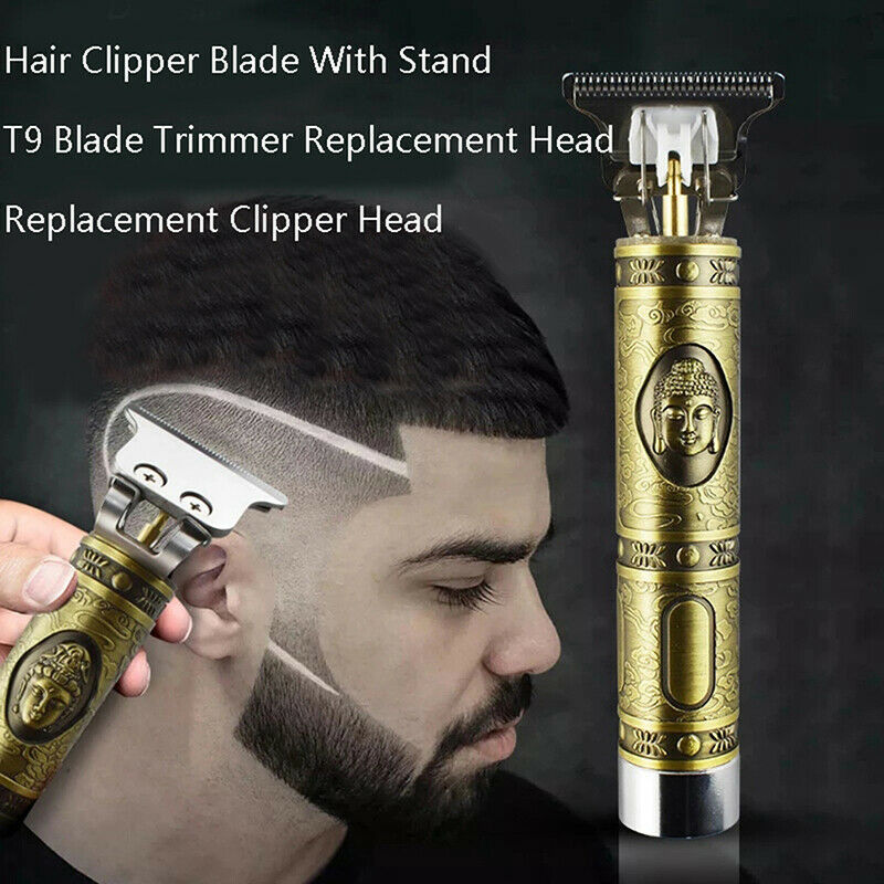 T-Shaped Hair Clipper Blade With Stand Hair Trimmer Replacement Clipper Head TL
