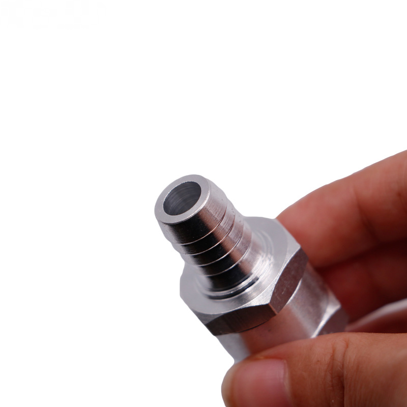 1Pcs 6 Mm Aluminum Check Valve 1/4 Inch One-Way One-Way Air Fuel Line