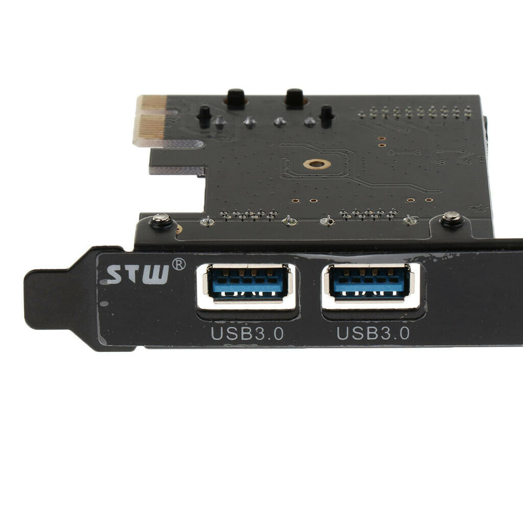 PCI-E to USB3.0 2-Port Express Card with 1 USB3.0 20pin Port&4pin Power Port