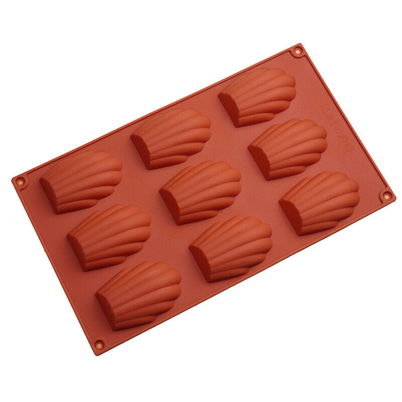 9-cavity Shell Cake Mold Homemade Baking Biscuit Mold Chocolate Mold Baki.l8