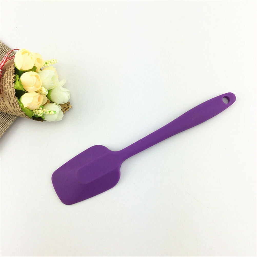 Silicone SpatulaBaking Rubber Scrapers integrated high temperatures resist.l8