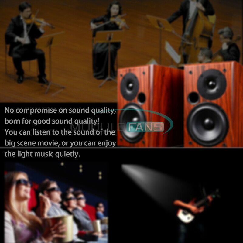 Digital TPA3116 Amplifier Stereo AMP AUX+Bluetooth 2x50W HIFI Power with Filter