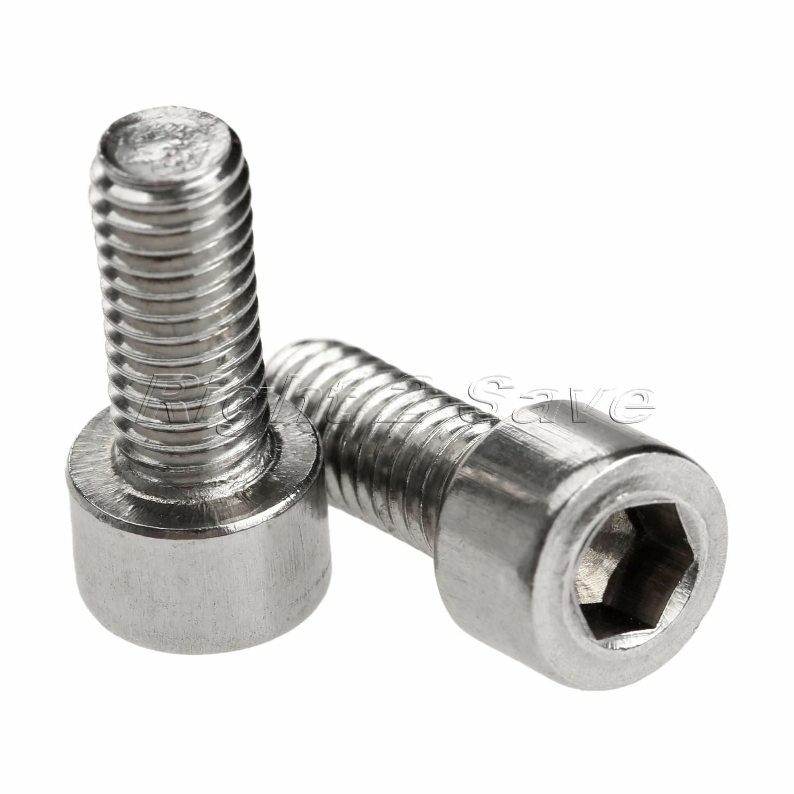 10Pcs Stainless Bike Bicycle Water Bottle Cage Bolts Holder Screws Inner Hexagon