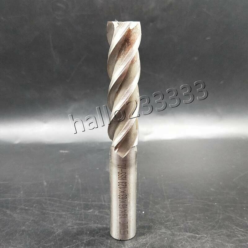 φ18×16×63×123 4Flute 18mm Carbide End Mill Bits Milling Cutter 123mm length