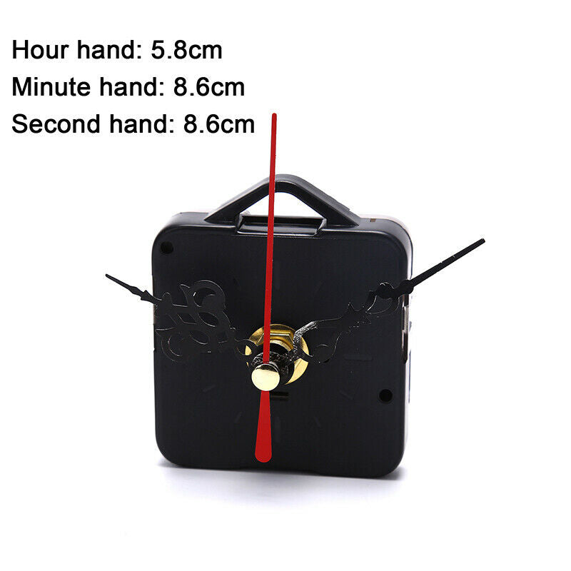 1 Set Silent large wall Quartz Clock Movement Mechanism  Hands Repair Tool KBDA