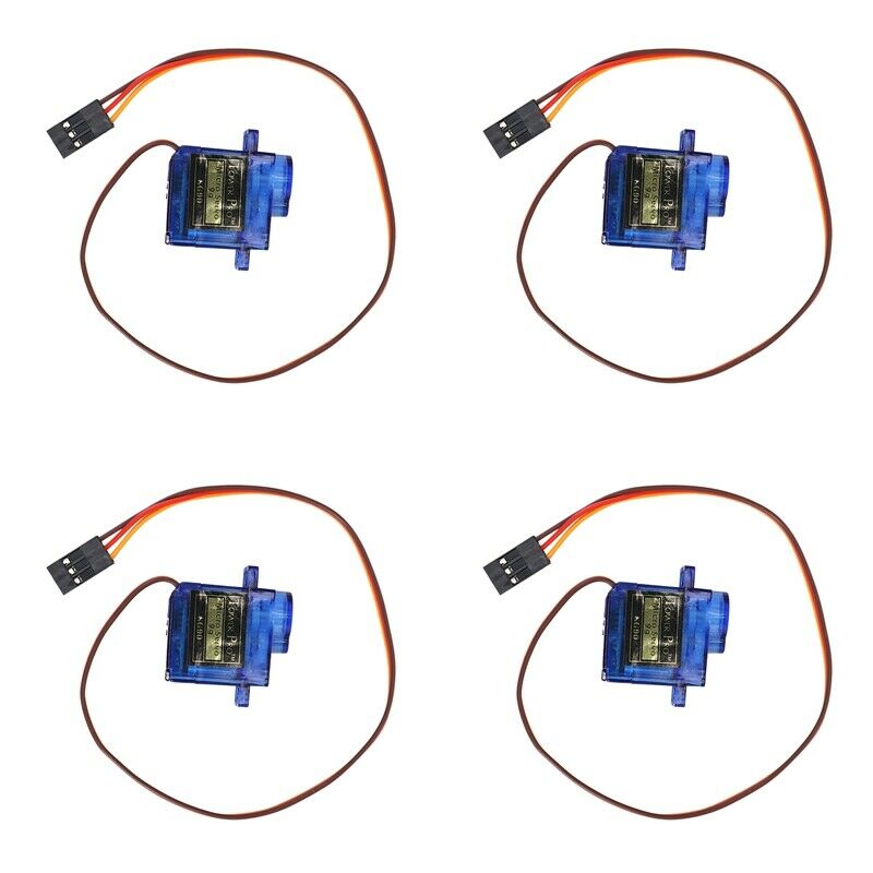 4Pcs Smart Electronics Rc Mini 9G 1.6Kg Servo Motor Sg90 for Rc 250 450 HelicoD2
