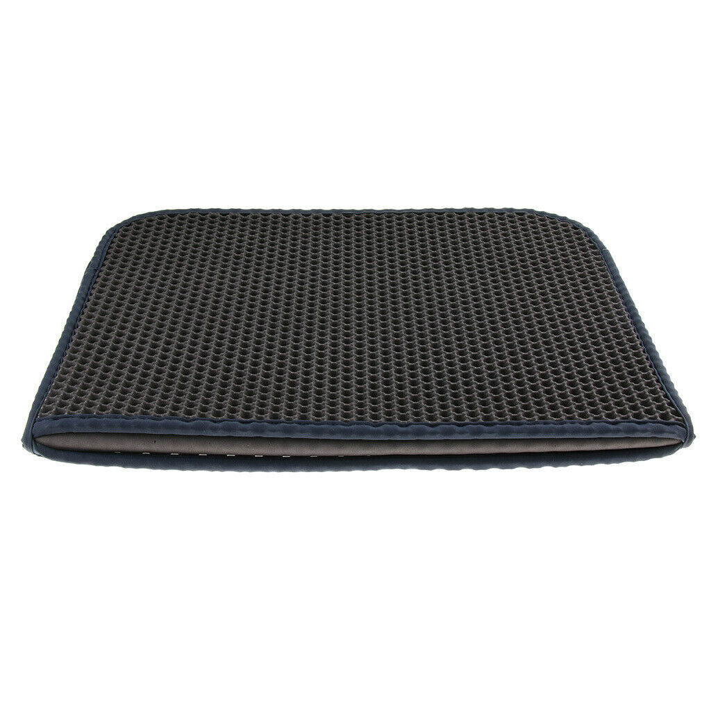 Waterproof Cat Litter Mat Trapper Foldable Pad Pet Rug Foam Mat Gray