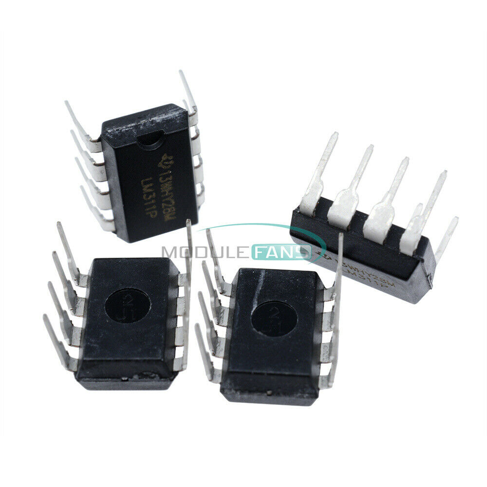 10PCS LM311 LM311P IC DIFF COMP W/STROBE 8DIP IC LM311