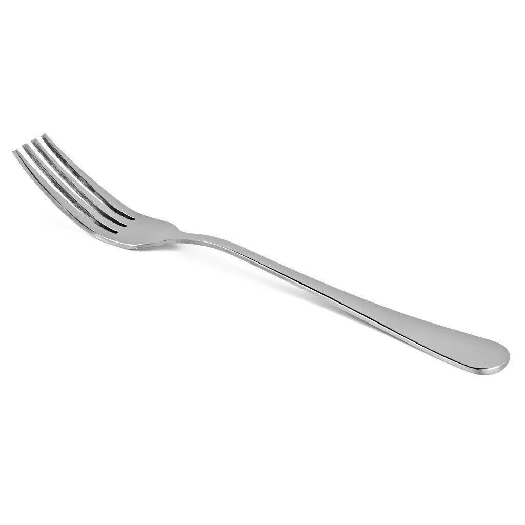 6x 20cm Stainless Steel Dining Steak Fork Cutlery Spare for Home Restaurant Bar