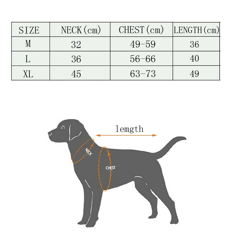 Waterproof Windproof Dog Puppy Jacket Vest Winter Warm Pet Coat Clothes Blue M