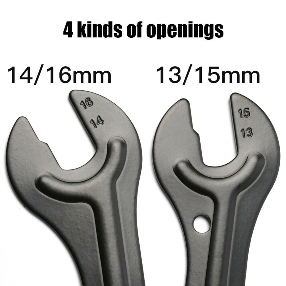 Mountain MTB Bike Hub Wrench 13 14 15 16mm Spanner Hub Axle Repair Tools