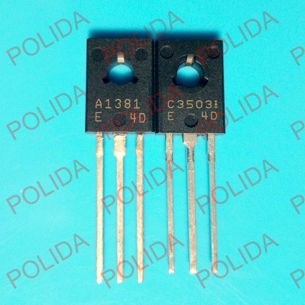 1pair OR 2PCS SANYO TO-126 2SA1381-E/2SC3503-E 2SA1381/2SC3503 A1381/C3503