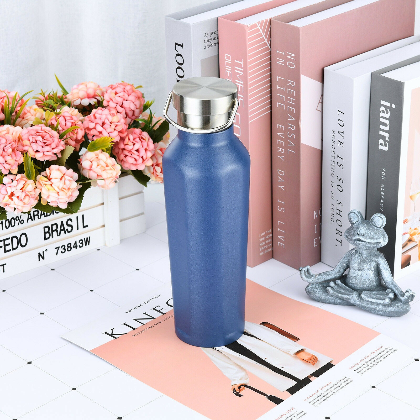 Stainless Drinking Bottle Camping Brand New Mug 500ML Hot And Cold Water Bottles