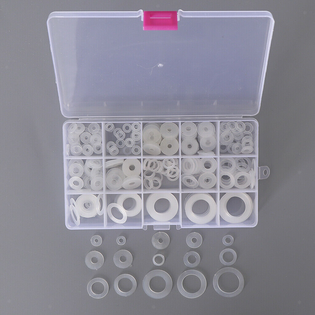 Set of 250 external snap ring round wire snap ring E-clips
