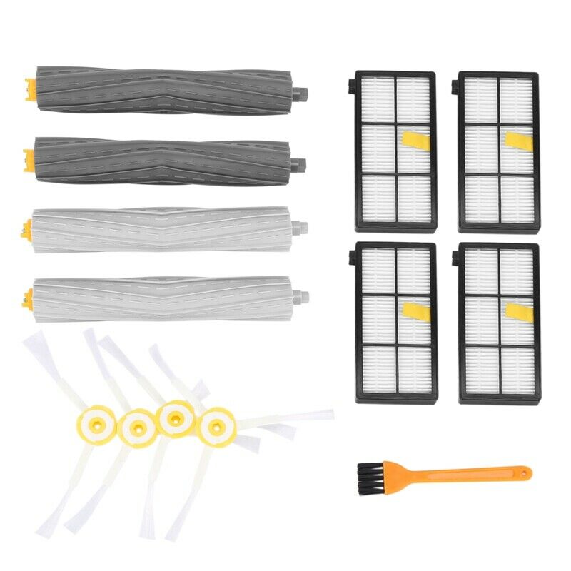 13PCS HEPA Filters Brushes Replacement Parts Kit for IRobot Roomba 980 990 900Y5