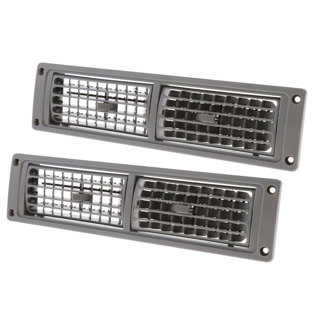 Pack 2 Universal Heat Air  Air Vent Outlet Grilles ABS Plastic