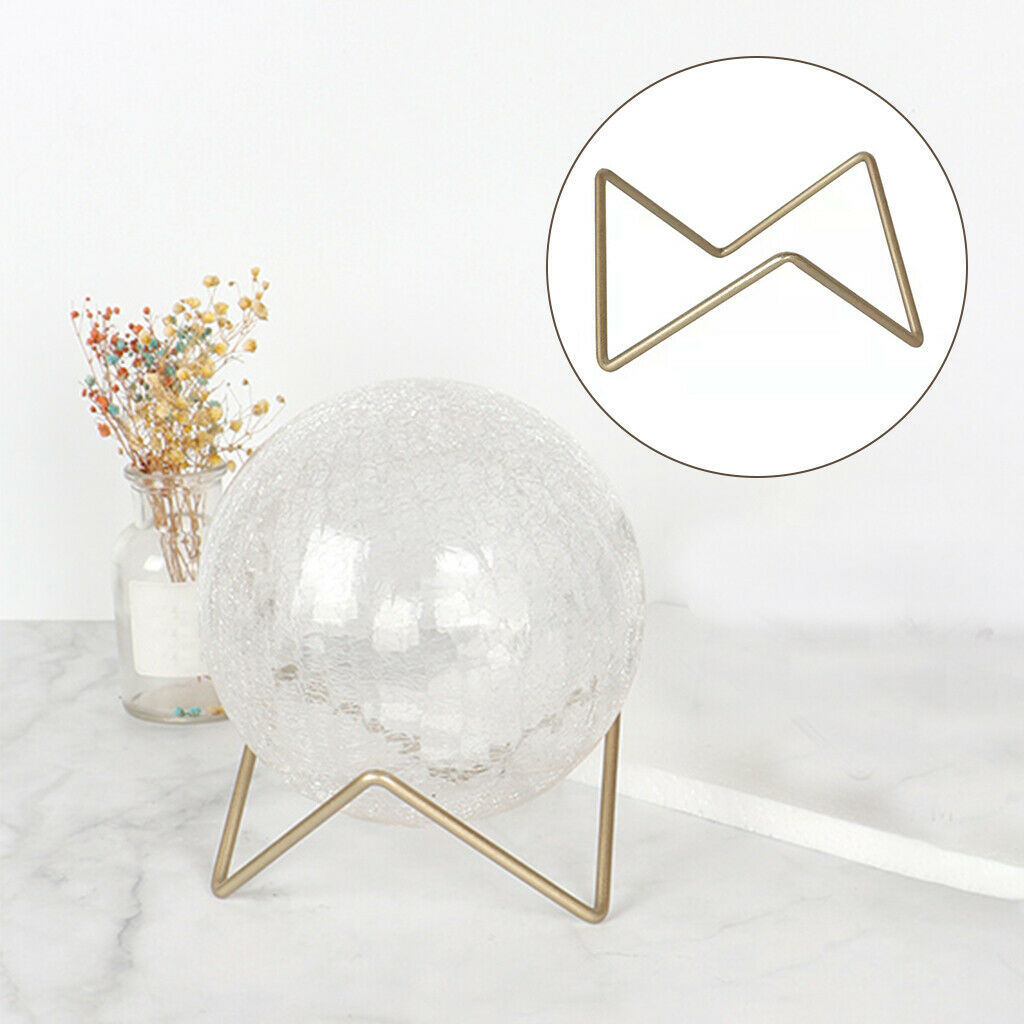 Set of 8 Display Stand for Crystal Ball Desktop Minerals Support Holder Base