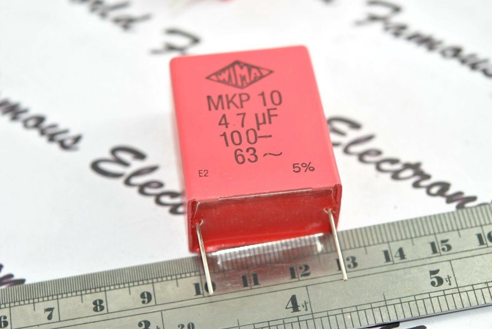1pcs - WIMA MKP10 4.7uF (4,7µF 4,7uF) 100V 5% pitch:27.5mm Capacitor - L