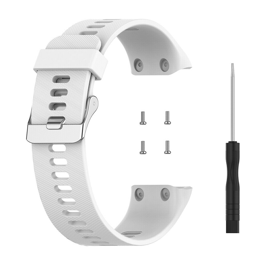 Watch Band for Garmin Forerunner 35 30 35J ForeAthlete 35J  white