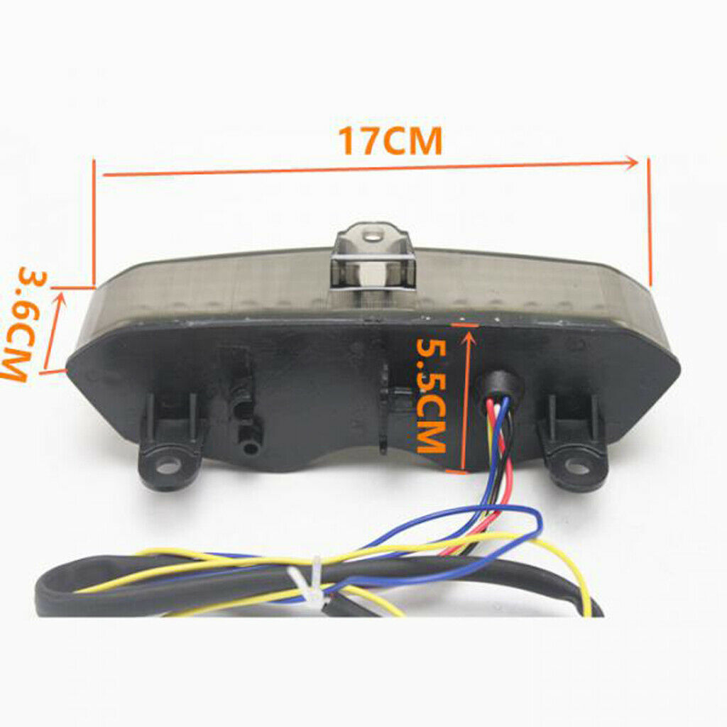 LED Tail Light For Yamaha YZF R6 2003-05 LED Integrated Turn Brake Smoke