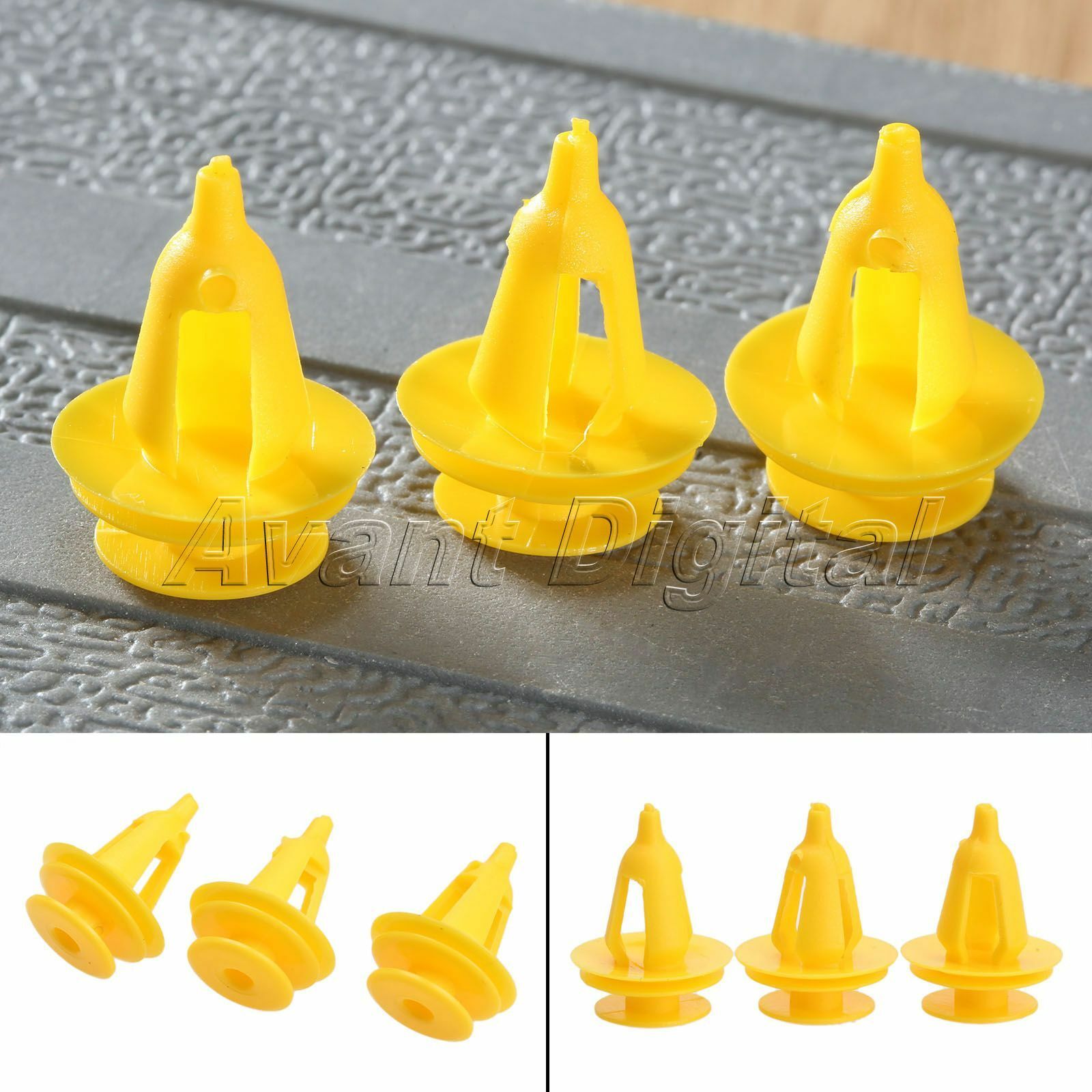50x Nylon Door Panel Retainers Clips for Jeep Grand Cherokee Trim Panel Retainer