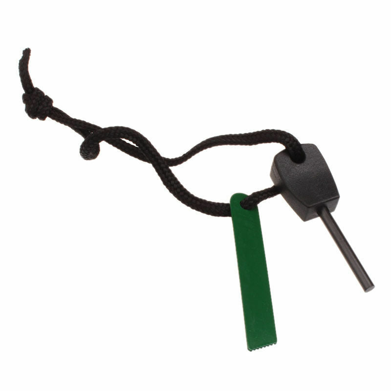 Outdoor Survival Magnesium Flints Scraper Stone Fire Starter Lighter - L