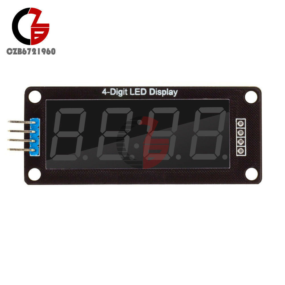 Yellow LED Display 0.56" inch TM1637 4-Bits Digital Clock Tube 5V for Arduino