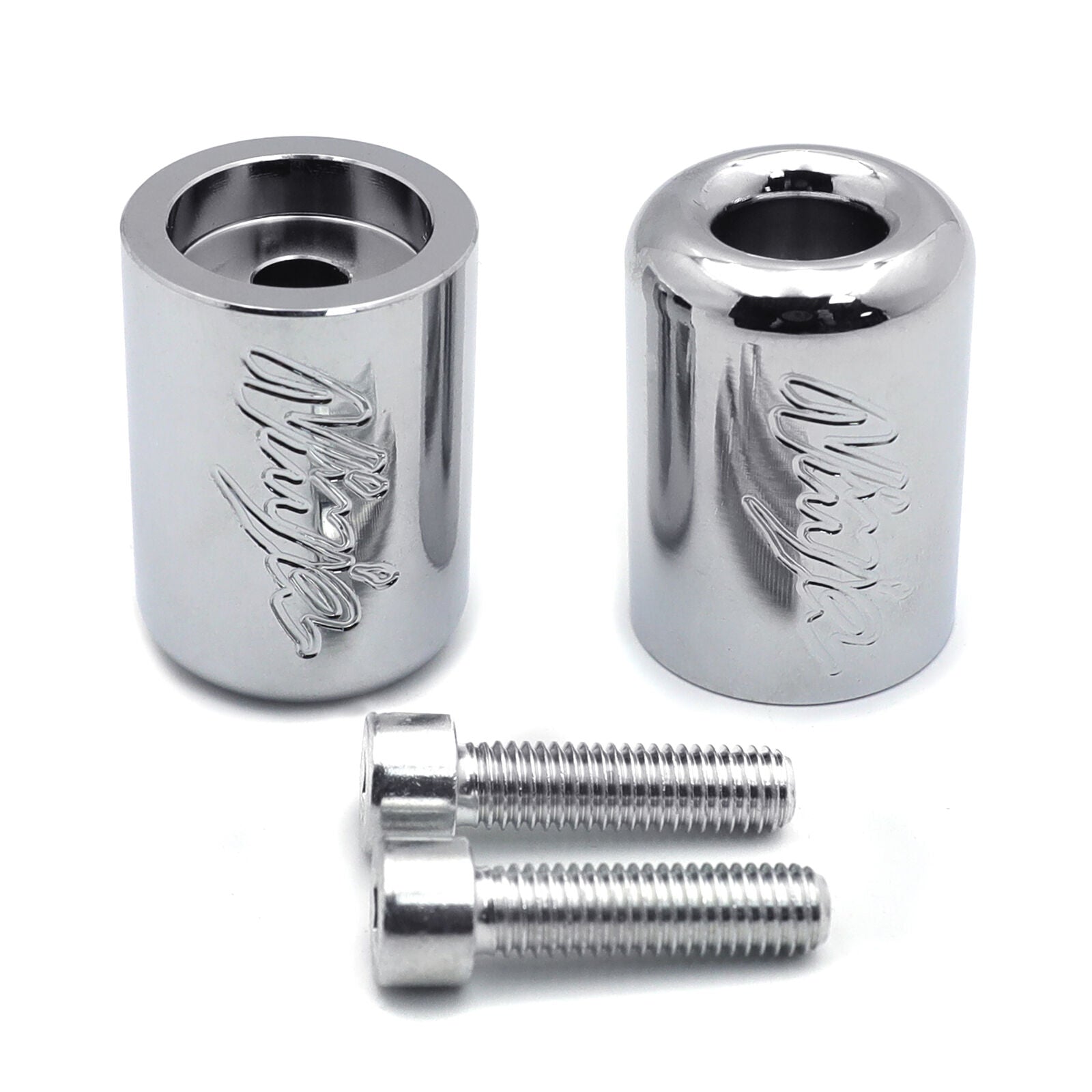 Hand Bar Ends for 2003 2004 2005 2006 2007 2008 2009 Kawasaki Ninja ZX6RR CHROME
