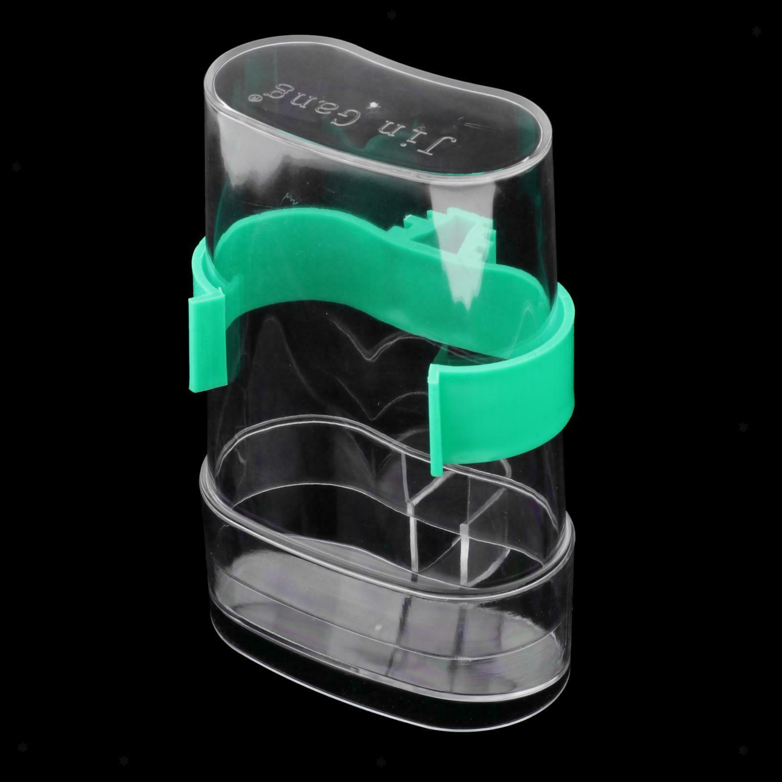 Bird Water Dispenser Hanging Cage Outside Small Animal Foods Bowl Feeder Drinker