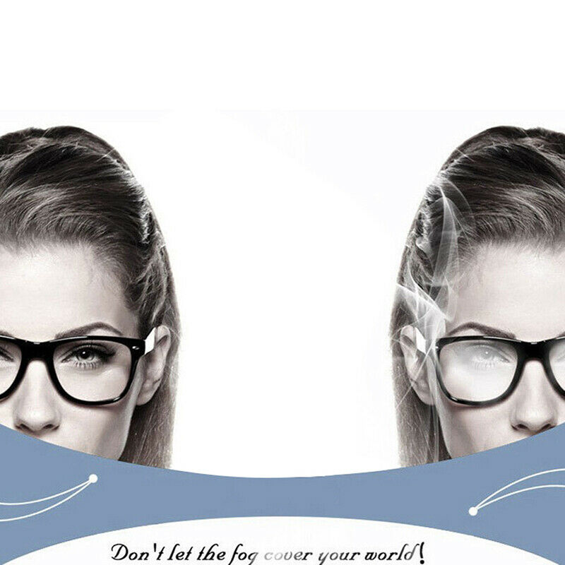 Reusable Anti-Fog Lens Wipes Glasses Len Cloth Car Rearview Mirror Defogger