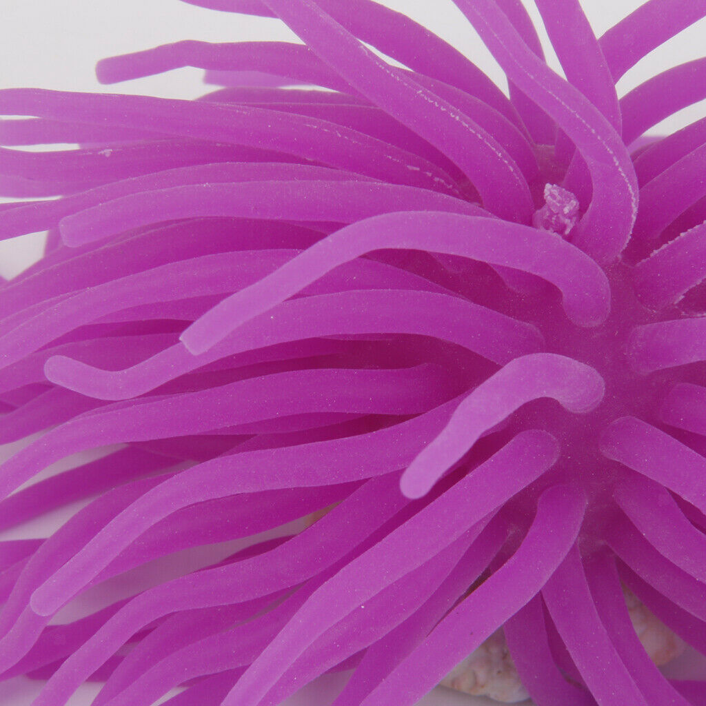 Silicone Coral Decor +20cm Plants For Aquarium