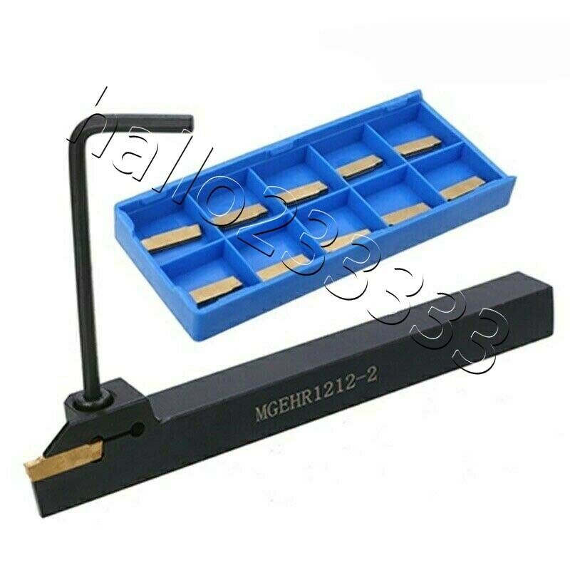 MGEHR1212-2  Lathe Cutter External Grooving Turning Tool Holder+MGMN200 Inserts