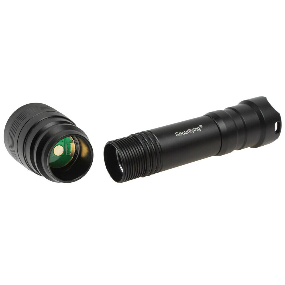 SecurityIng Flash light 1000Lm XM-L2 U2-1A LED IP68 Diving Flashlight Max 150m