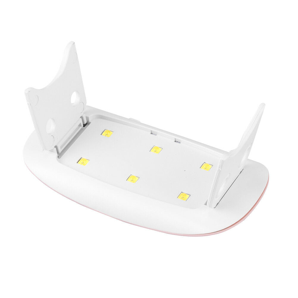 mini UV LED Lamp Portable Nail Dryer USB Cable Gel Nail Polish Dryer smal.l8