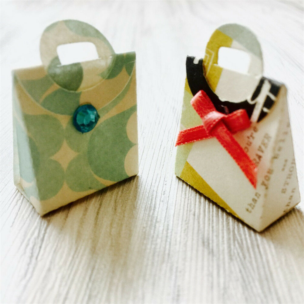 Gift bag Metal Cutting Dies Stencil for DIY Scrapbooking Album Cards Makin.l8