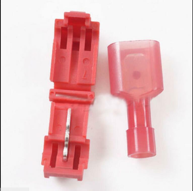 10 Quick Splice lock Wire Terminals Connectors Electrical Crimp Cable Sna.l8