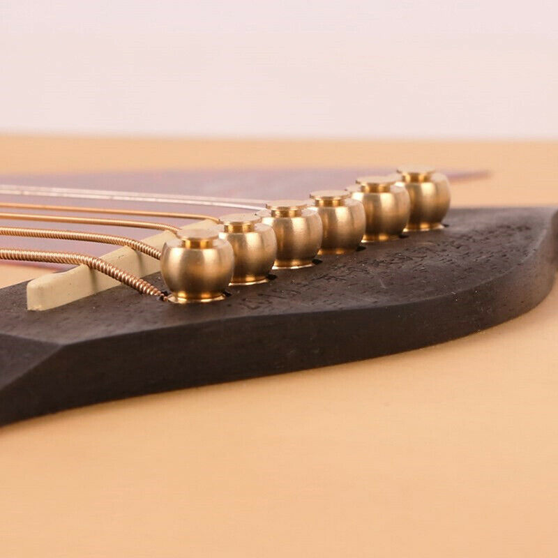 Guitar Strings Nail Metal Acoustic Guitar Bridge Pins Guitar Strings Fixe.l8