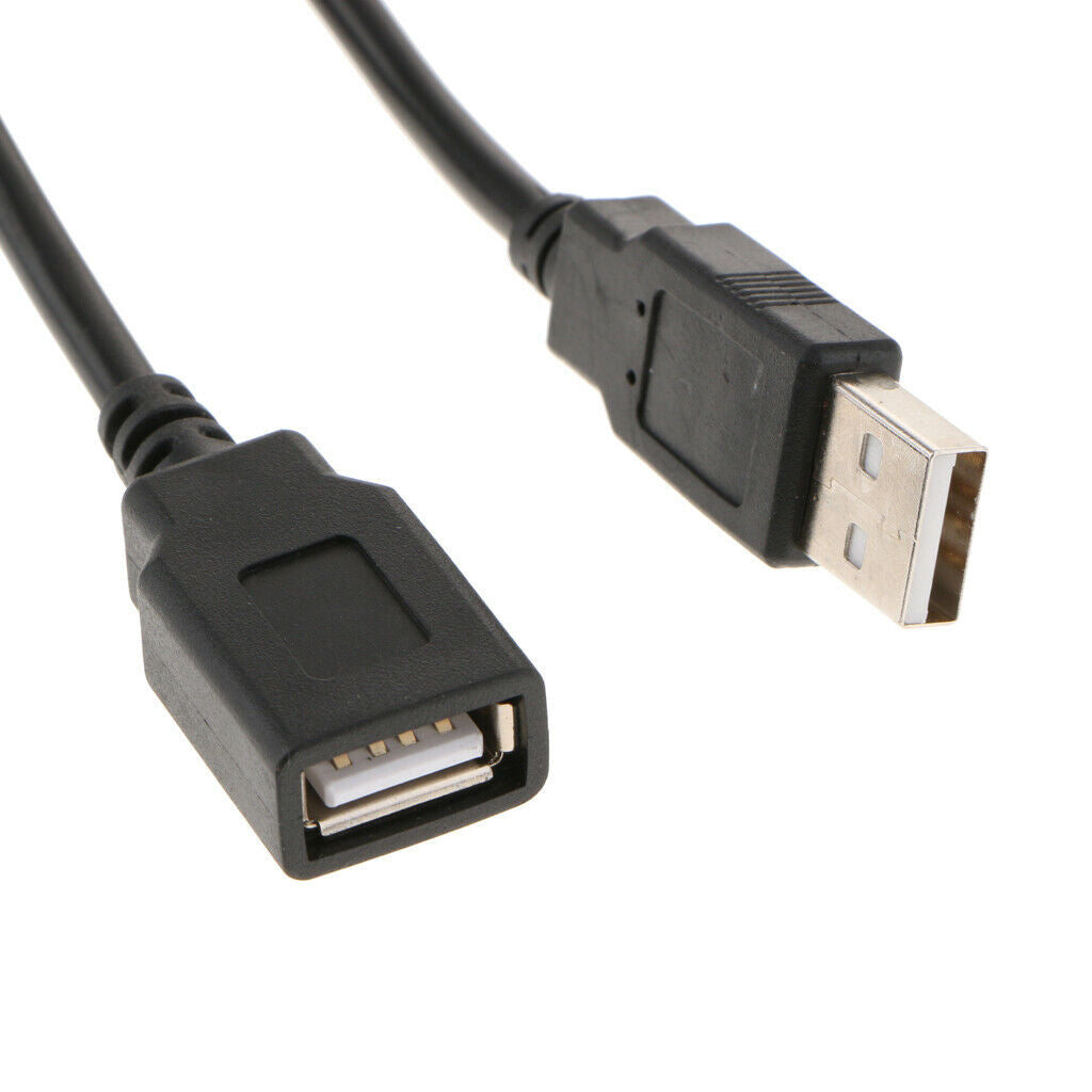Alligator Test Clips Clamp to USB Male + Female Power Supply Adapter Wire