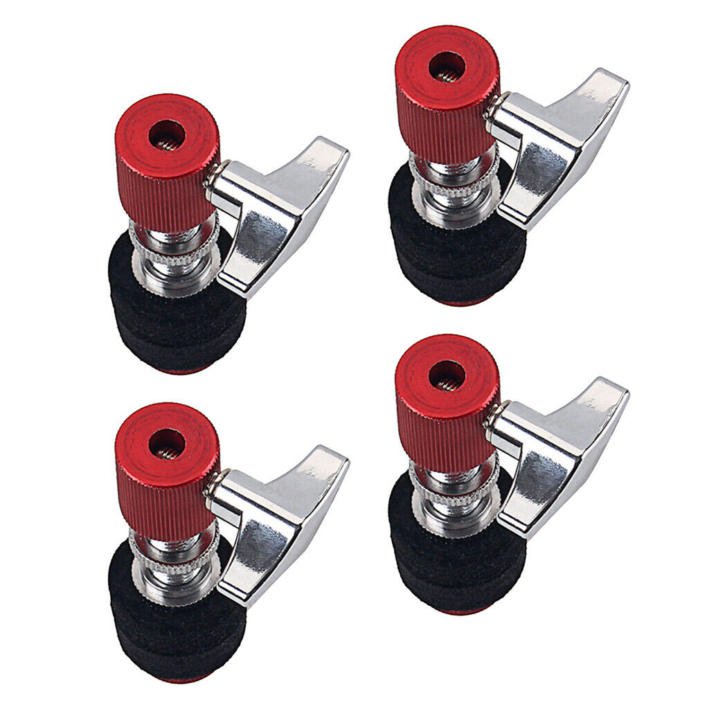 4x Hi-Hat Clutch For Hi Hat Cymbal Alloy Instrument Parts & Accs