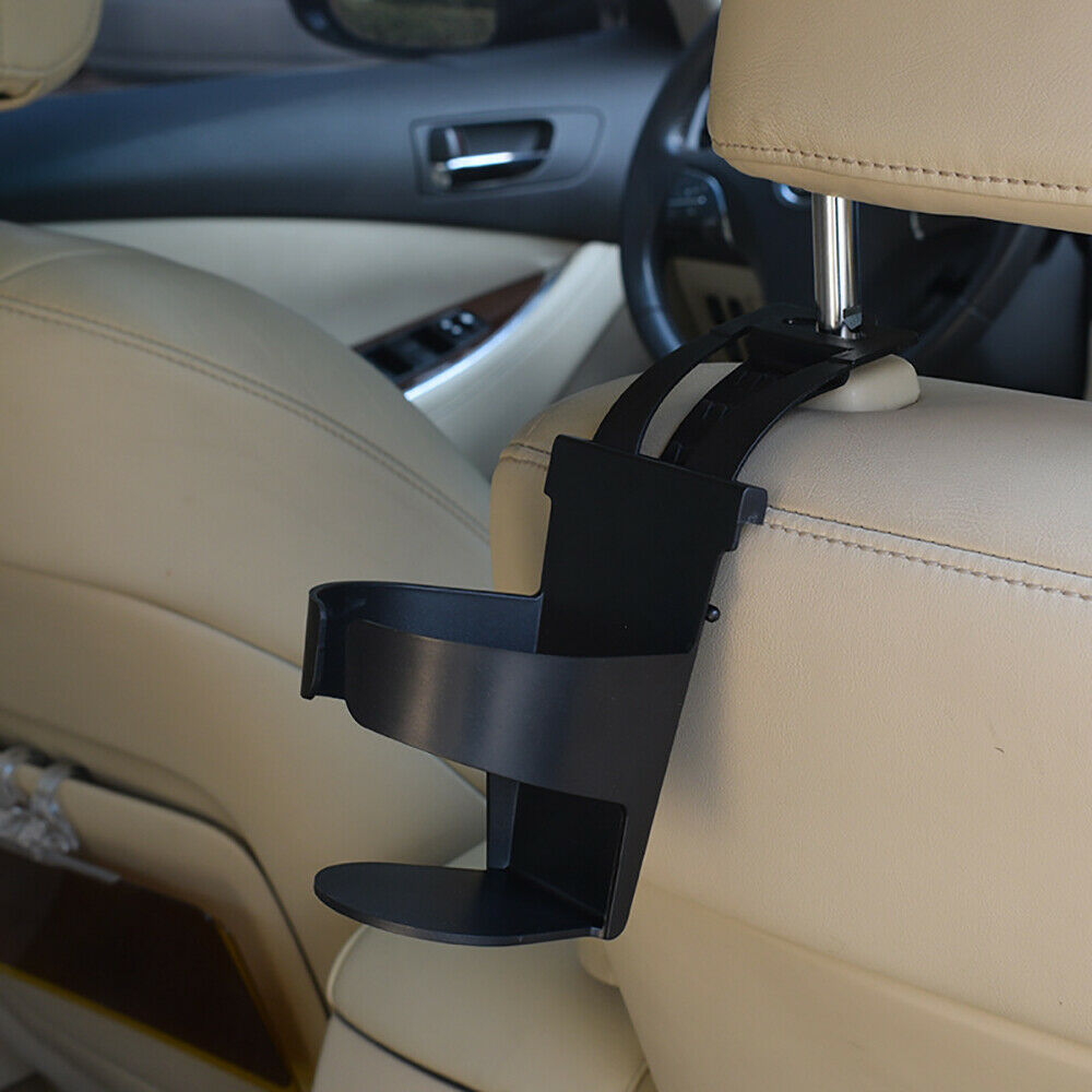 2x Black Cup Drink Bottle Holders Stand for Car-Truck Interior Door Window Dash