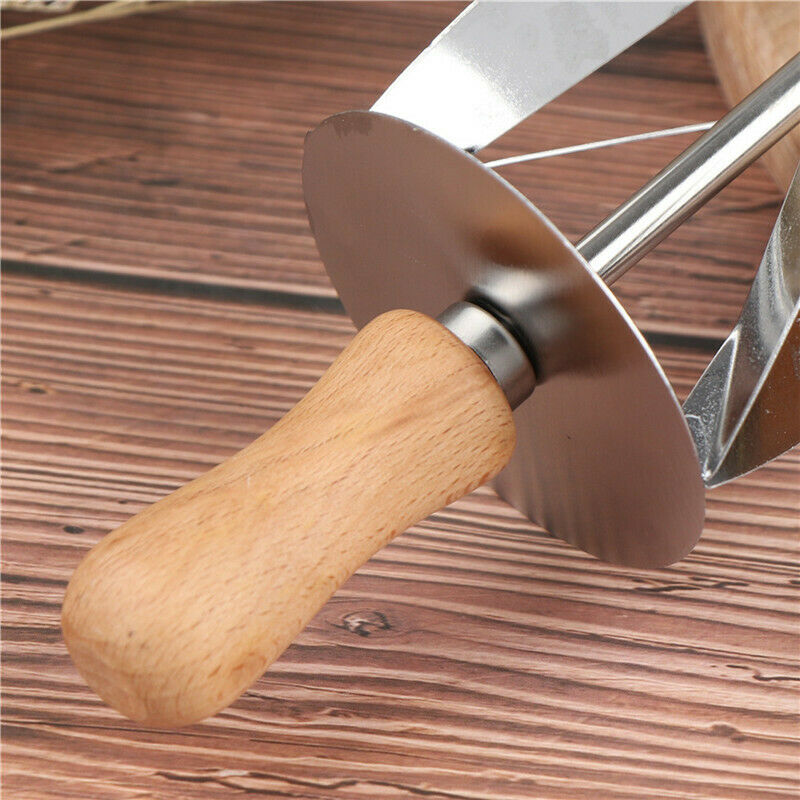 1PC Upspirit Stainless Steel Rolling Cutter for Making Croissant Bread  N HcBDA