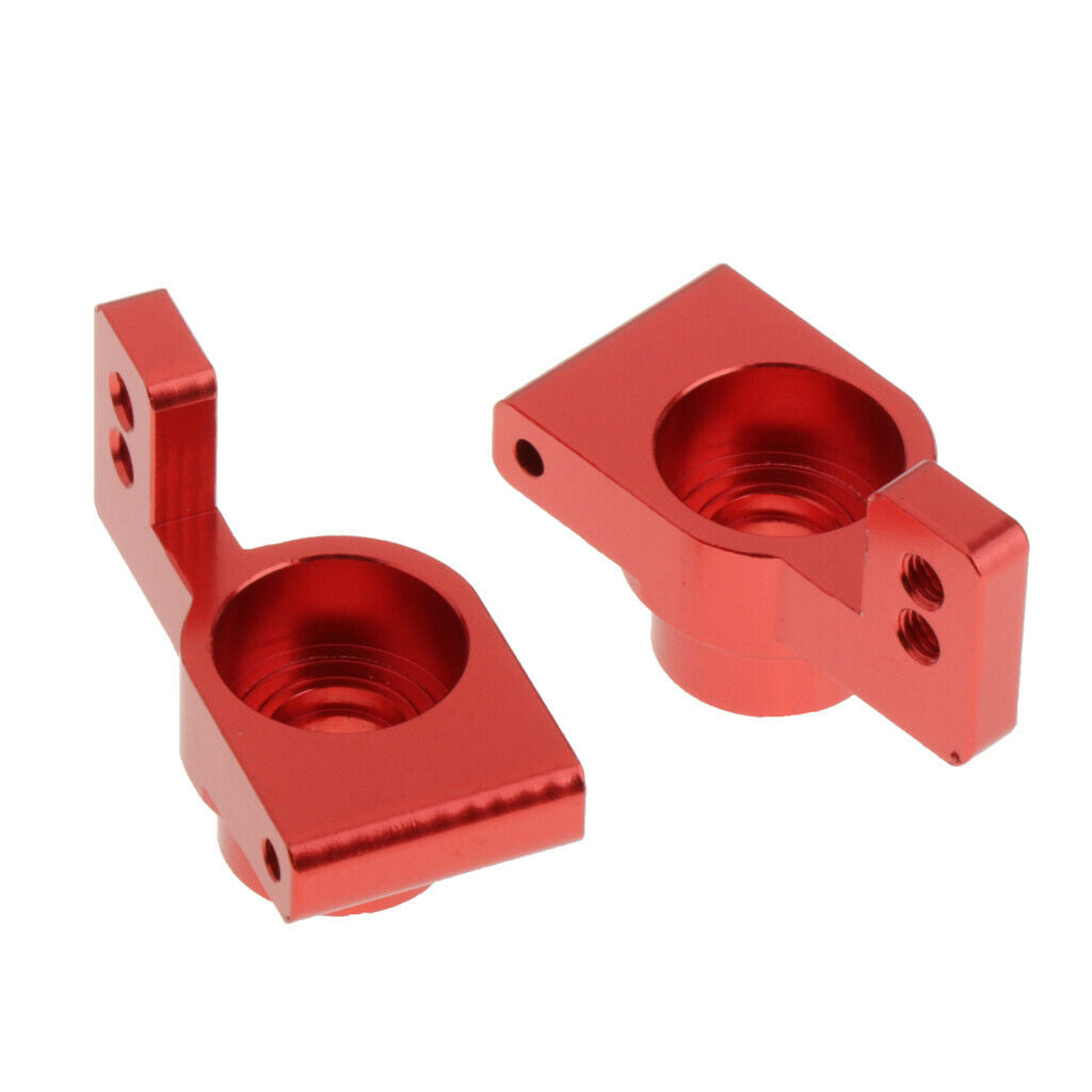 2Pcs 1/14 Scale RC Metal Rear Hub Carrier for WLtoys 144001 Car DIY Upgrade