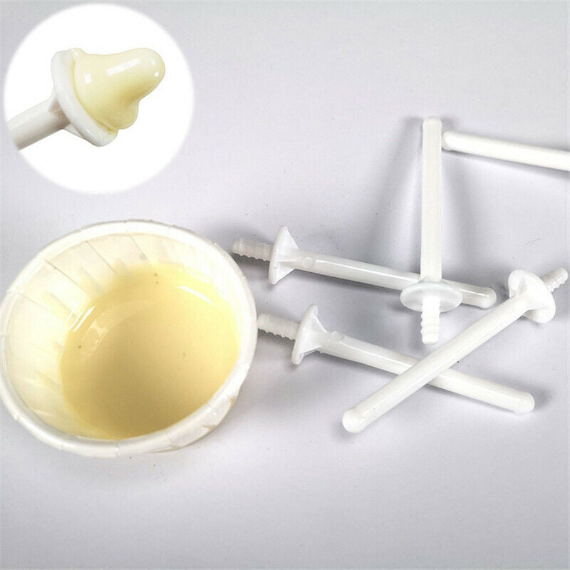 30 x Remover Cleaning Nose Hair Wax Body Applicator Sticks Nasal Hair Plastic