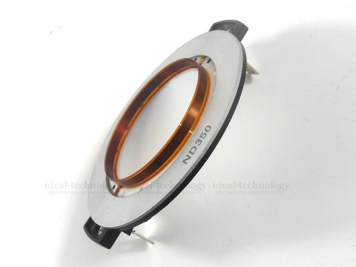 2PCS Diaphragm For RCF ND350 CD350,CD400 Driver 44.4mm 1.75" Voice coil 8 Ohm