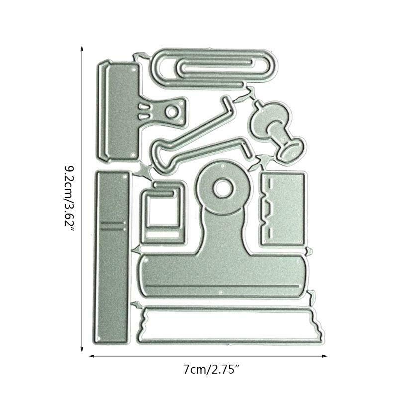 Metal Cutting Dies Document Clips Folders Embossing Puzzle Combination Set Dies