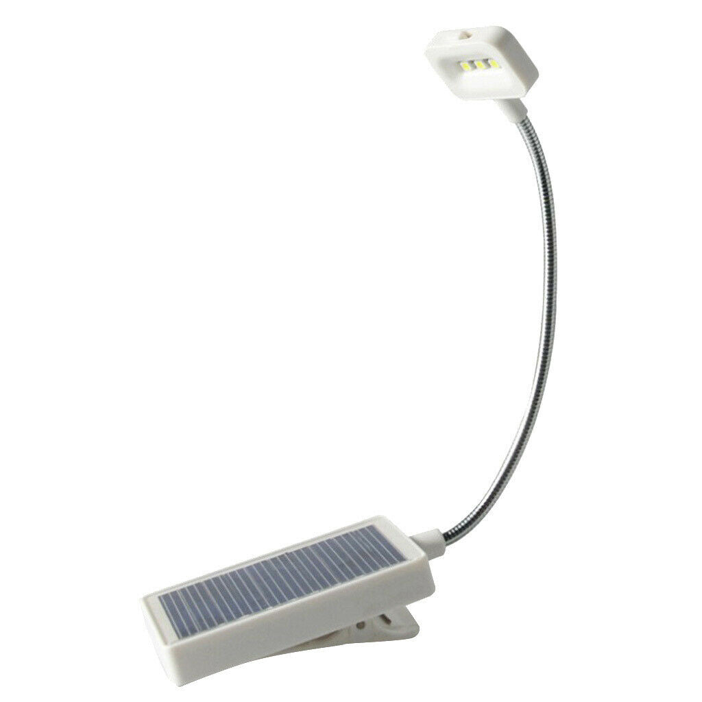 Solar Bedside Table Lamp Portable Eye-caring Studying Light For Bedroom