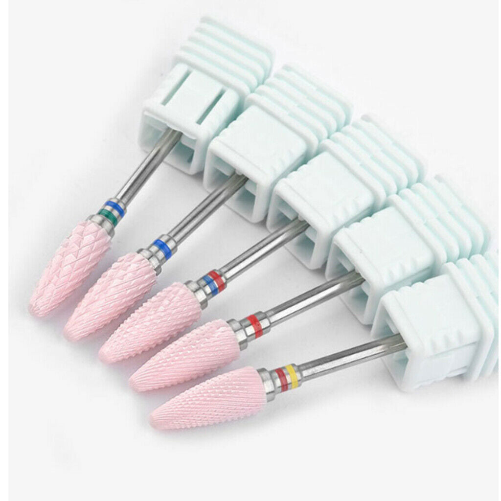 Professional Nails Polishing Cuticle Removal Ceramic Nail Art Drill Bit C02