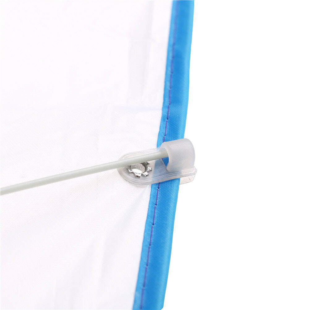 1x DIY Painting Kite Foldable Outdoor DIY Blank Butterfly Kite Kids Sport .l8