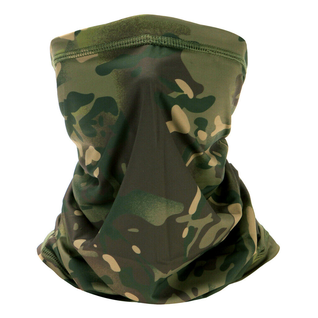 2x Sun Protection Elastic Face Scarf Hot Summer Cycling Hiking Fishing Balaclava